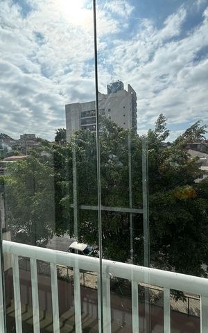 Apartamento para alugar com 44m², 2 quartos e 1 vagaVista da varanda 
