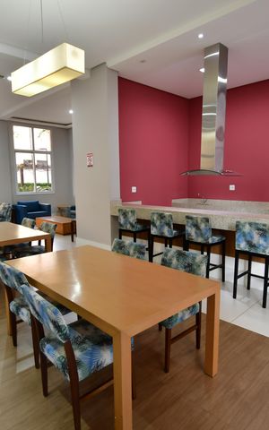 Apartamento para alugar com 47m², 1 quarto e 1 vagaÁrea comum - Salão de festas