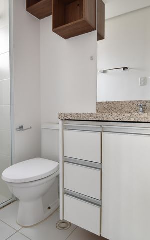 Apartamento para alugar com 47m², 1 quarto e 1 vagaBanheiro