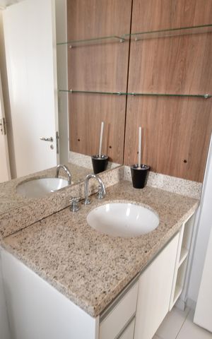 Apartamento para alugar com 47m², 1 quarto e 1 vagaBanheiro