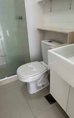 Apartamento à venda com 95m², 3 quartos e 2 vagas Apartamento à venda com 95m², 3 quartos e 2 vagasBanheiro da Suíte 3