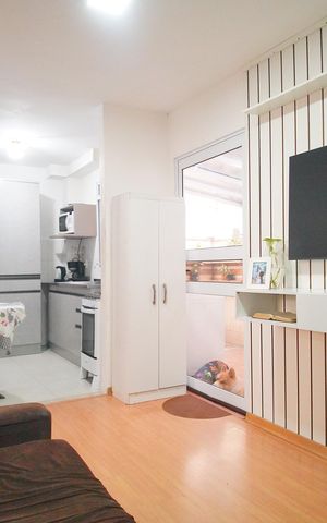 Apartamento à venda com 45m², 2 quartos e 1 vagaSala