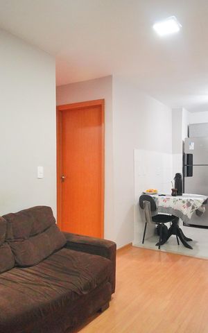 Apartamento à venda com 45m², 2 quartos e 1 vagaSala