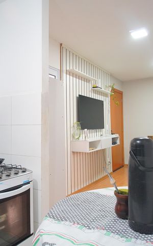 Apartamento à venda com 45m², 2 quartos e 1 vagaCozinha