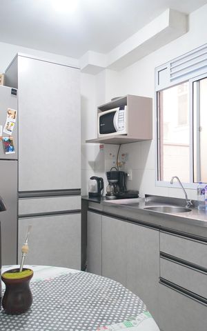 Apartamento à venda com 45m², 2 quartos e 1 vagaCozinha