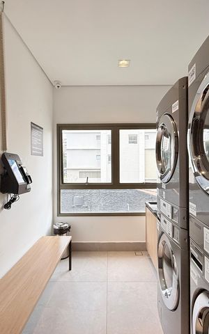 Apartamento à venda com 32m², 1 quarto e sem vaga Apartamento à venda com 32m², 1 quarto e sem vagaLavanderia