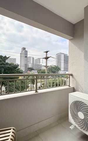 Apartamento à venda com 32m², 1 quarto e sem vaga Apartamento à venda com 32m², 1 quarto e sem vagaSacada