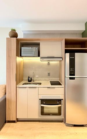 Apartamento à venda com 32m², 1 quarto e sem vaga Apartamento à venda com 32m², 1 quarto e sem vagaCozinha