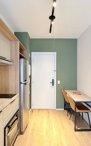 Apartamento à venda com 32m², 1 quarto e sem vaga Apartamento à venda com 32m², 1 quarto e sem vagaCozinha