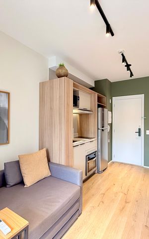 Apartamento à venda com 32m², 1 quarto e sem vaga Apartamento à venda com 32m², 1 quarto e sem vagaSala