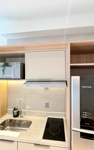 Apartamento à venda com 32m², 1 quarto e sem vaga Apartamento à venda com 32m², 1 quarto e sem vagaCozinha