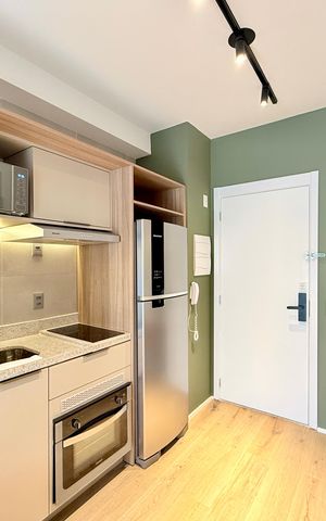 Apartamento à venda com 32m², 1 quarto e sem vaga Apartamento à venda com 32m², 1 quarto e sem vagaCozinha