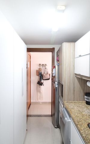 Apartamento à venda com 58m², 2 quartos e 1 vagaCozinha