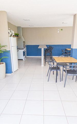 Apartamento para alugar com 61m², 2 quartos e 1 vagaArea de lazer condominio