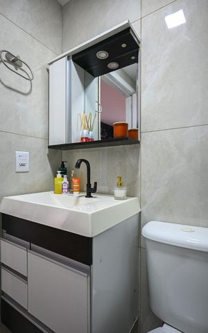 Apartamento para alugar com 47m², 2 quartos e 1 vagaBanheiro
