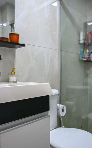 Apartamento para alugar com 47m², 2 quartos e 1 vagaBanheiro