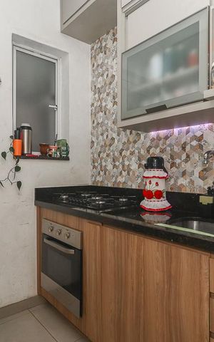 Apartamento à venda com 57m², 2 quartos e sem vagaCozinha