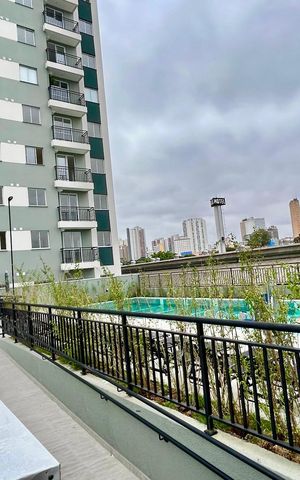 Apartamento para alugar com 40m², 2 quartos e sem vaga Apartamento para alugar com 40m², 2 quartos e sem vagaÁrea comum - Piscina