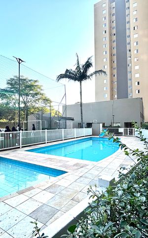 Apartamento à venda com 60m², 3 quartos e 1 vaga Apartamento à venda com 60m², 3 quartos e 1 vagaÁrea comum - Piscina