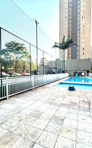 Apartamento à venda com 60m², 3 quartos e 1 vaga Apartamento à venda com 60m², 3 quartos e 1 vagaÁrea comum - Piscina