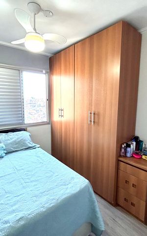 Apartamento à venda com 60m², 3 quartos e 1 vaga Apartamento à venda com 60m², 3 quartos e 1 vagaQuarto 1