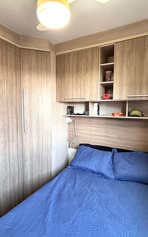 Apartamento à venda com 60m², 3 quartos e 1 vaga Apartamento à venda com 60m², 3 quartos e 1 vagaQuarto 2