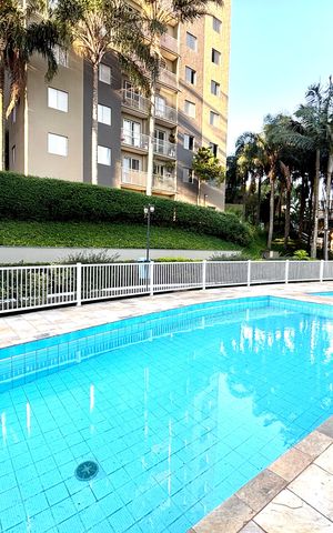 Apartamento à venda com 60m², 3 quartos e 1 vaga Apartamento à venda com 60m², 3 quartos e 1 vagaÁrea comum - Piscina