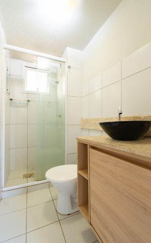 Apartamento à venda com 54m², 2 quartos e 1 vaga Apartamento à venda com 54m², 2 quartos e 1 vagaBanheiro