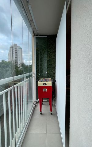 Apartamento para alugar com 28m², 1 quarto e sem vaga Apartamento para alugar com 28m², 1 quarto e sem vagaVaranda