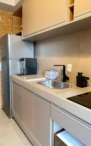 Apartamento para alugar com 28m², 1 quarto e sem vaga Apartamento para alugar com 28m², 1 quarto e sem vagaCozinha