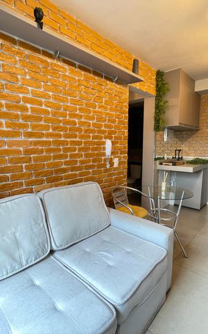 Apartamento para alugar com 28m², 1 quarto e sem vaga Apartamento para alugar com 28m², 1 quarto e sem vagaSala