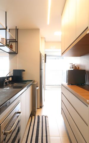 Apartamento à venda com 104m², 3 quartos e 2 vagas Cozinha e Área de serviço 