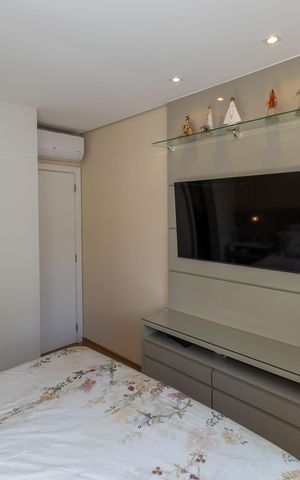Apartamento à venda com 113m², 3 quartos e 2 vagasSuíte 1