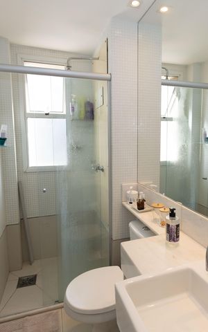 Apartamento à venda com 113m², 3 quartos e 2 vagasBanheiro da Suíte 1
