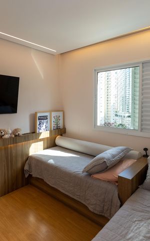 Apartamento à venda com 113m², 3 quartos e 2 vagasQuarto 2