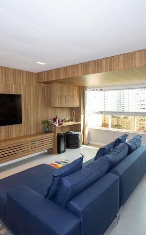 Apartamento à venda com 113m², 3 quartos e 2 vagasSala de TV
