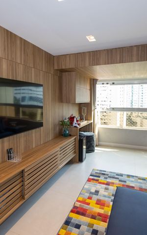 Apartamento à venda com 113m², 3 quartos e 2 vagasSala de TV