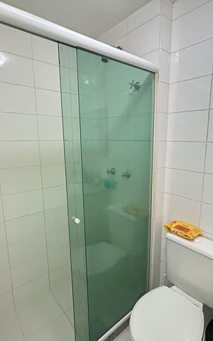 Apartamento à venda com 65m², 2 quartos e 1 vagaBanheiro Social
