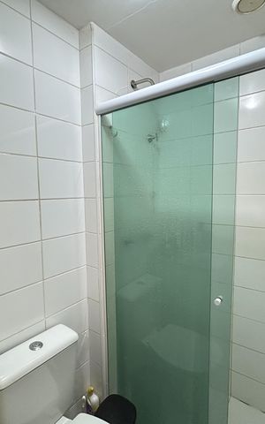 Apartamento à venda com 65m², 2 quartos e 1 vagaBanheiro da Suíte