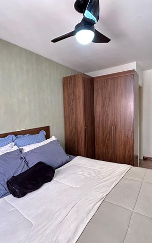 Apartamento à venda com 65m², 2 quartos e 1 vagaQuarto 2 - Suíte