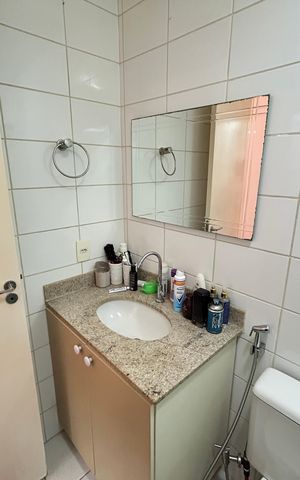 Apartamento à venda com 65m², 2 quartos e 1 vagaBanheiro da Suíte