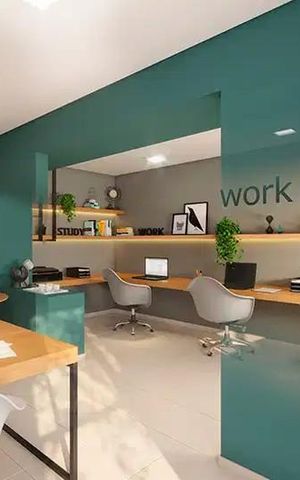 Apartamento para alugar com 36m², 2 quartos e sem vaga Apartamento para alugar com 36m², 2 quartos e sem vagaCoworking