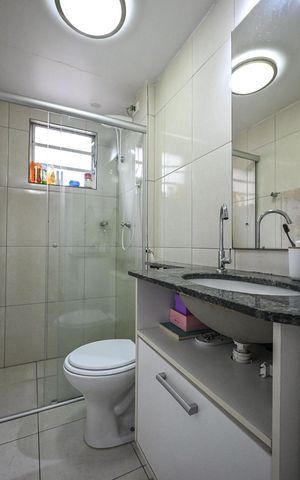 Apartamento à venda com 69m², 3 quartos e 1 vagaBanheiro