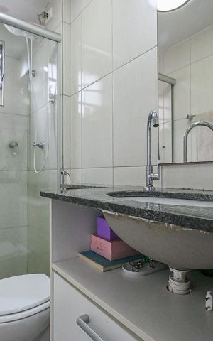 Apartamento à venda com 69m², 3 quartos e 1 vagaBanheiro