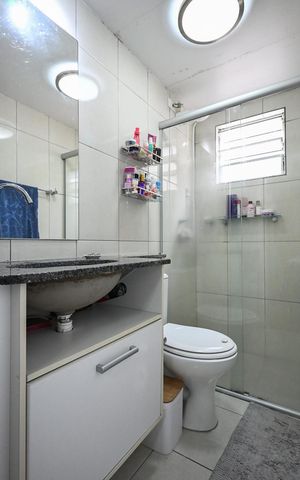 Apartamento à venda com 69m², 3 quartos e 1 vagaBanheiro Suíte 