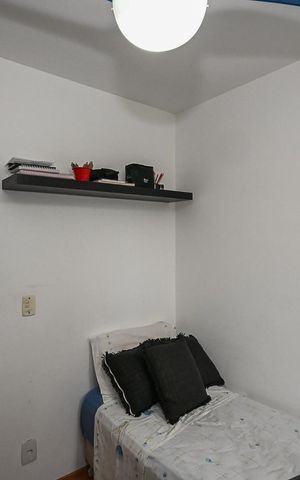 Apartamento à venda com 69m², 3 quartos e 1 vagaQuarto 1
