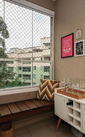 Apartamento à venda com 69m², 3 quartos e 1 vagaVaranda
