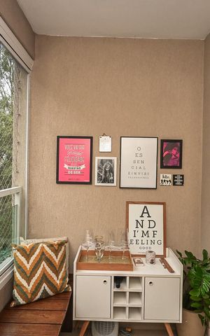 Apartamento à venda com 69m², 3 quartos e 1 vagaVaranda