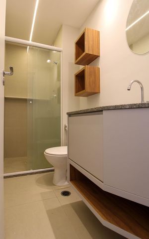 Apartamento à venda com 25m², 1 quarto e sem vaga Apartamento à venda com 25m², 1 quarto e sem vagaBanheiro