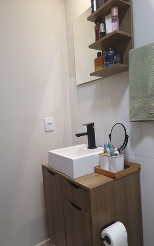Apartamento para alugar com 50m², 2 quartos e 1 vagaBanheiro